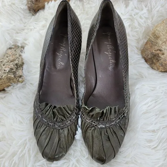 Henry Beguelin leather pumps (K)