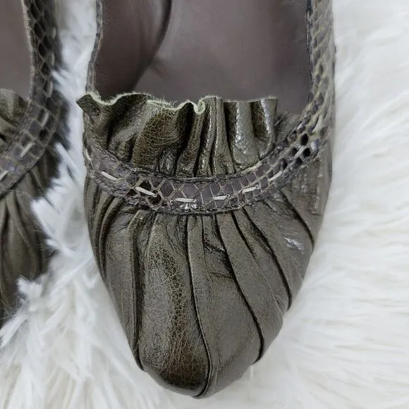 Henry Beguelin leather pumps (K)