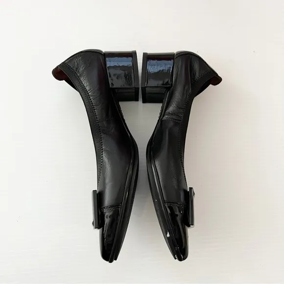 Hispanitas- Patent Leather Pointy Toe Omega Pumps