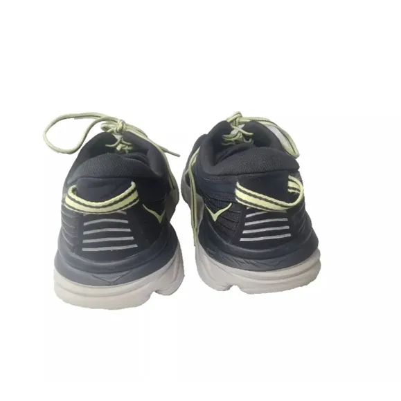 HOKA ONE ONE Bondi 7 Mens Shoes Size 10 Blue Graphite/Butterfly