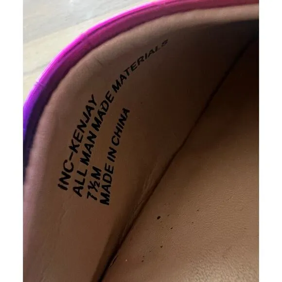 INC International Concepts Women's Rainbow Mermaid High Heels Pumps Size 7.5