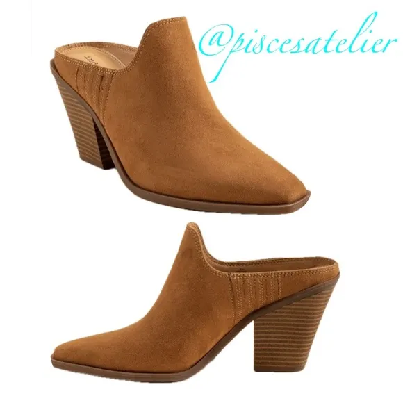 Indigo Rd. Ezria Mules in Tan, Women’s Size 7.5
