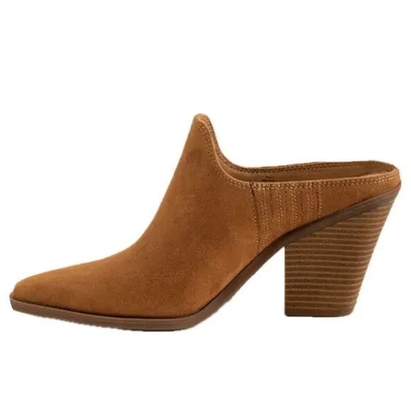 Indigo Rd. Ezria Mules in Tan, Women’s Size 7.5