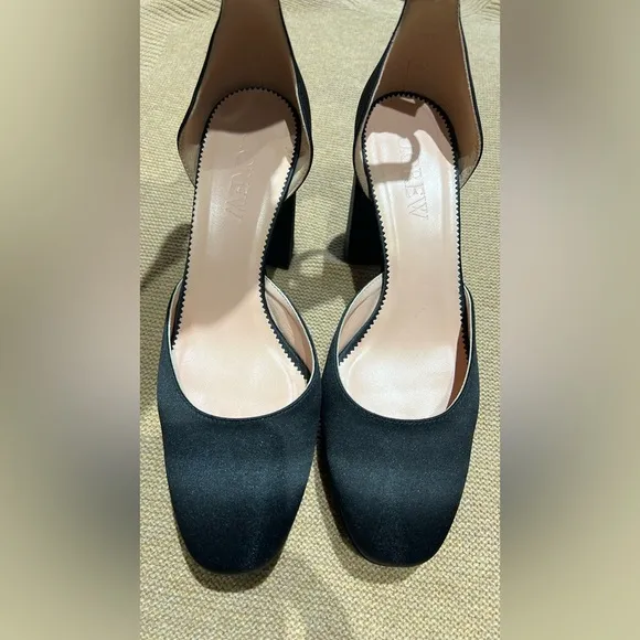 J. Crew Collection Satin Maisie Platform Pump