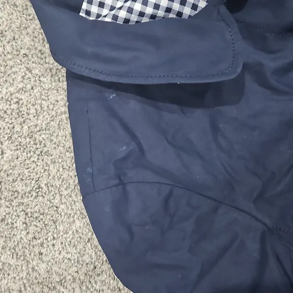 J Crew Scalloped Mac Coat