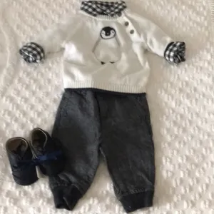 Janie and Jack penguin outfit