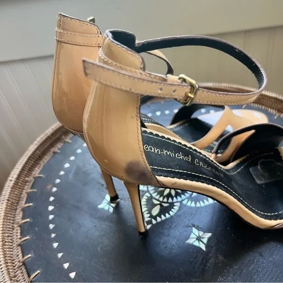 Jean-michel Cazbat Stiletto Heels Olympe Heels Size 39 Ankle Strap