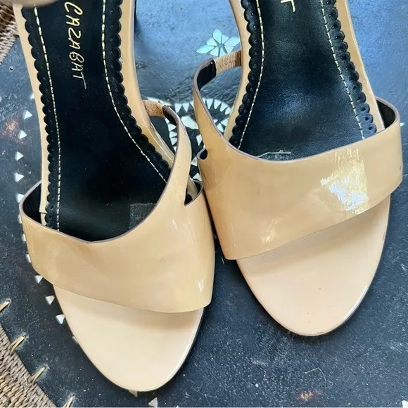 Jean-michel Cazbat Stiletto Heels Olympe Heels Size 39 Ankle Strap