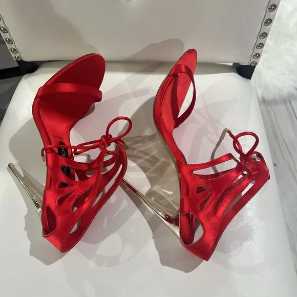 Jessica Rich So Expensive Satin Sandal EU 40 US  Sz 10  NWOB