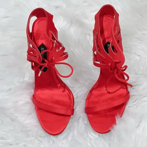 Jessica Rich So Expensive Satin Sandal EU 40 US  Sz 10  NWOB