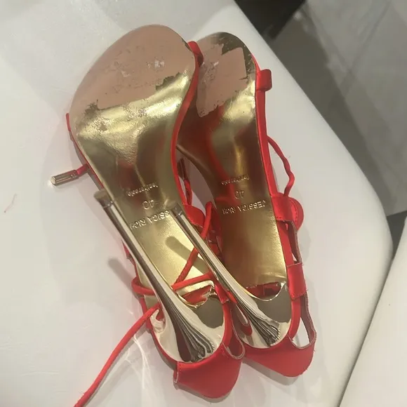Jessica Rich So Expensive Satin Sandal EU 40 US  Sz 10  NWOB