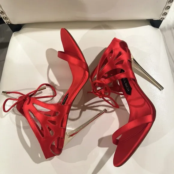 Jessica Rich So Expensive Satin Sandal EU 40 US  Sz 10  NWOB