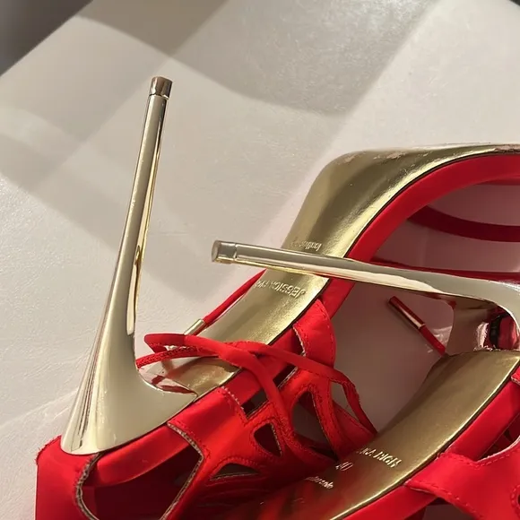 Jessica Rich So Expensive Satin Sandal EU 40 US  Sz 10  NWOB