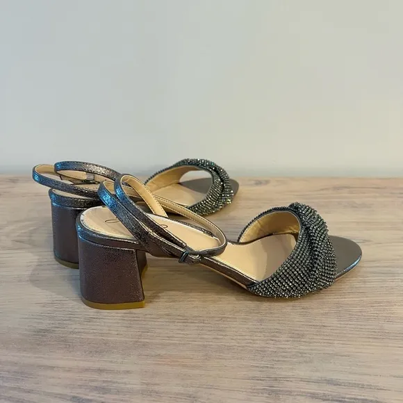 Jewel Badgley Mischka | Ansley Metallic Mesh