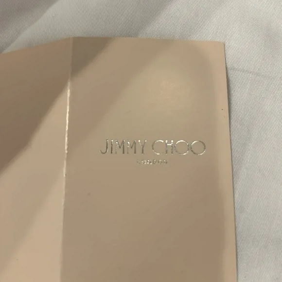 Jimmy Choo 2471SABEL Glitter fabric Wedding 2 inch heal Pumps Champagne Size 38