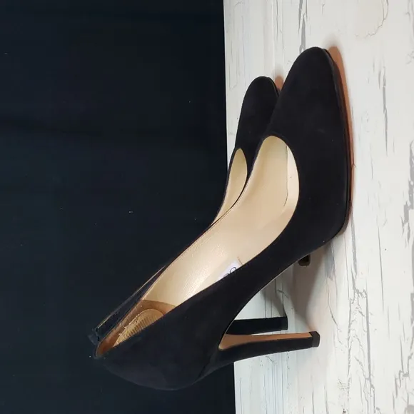 Jimmy Choo London 'Aimee' Suede Stiletto Heels - Women's 6.5-7 US / Euro 36.5