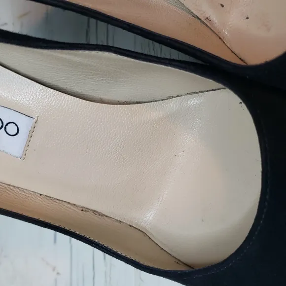 Jimmy Choo London 'Aimee' Suede Stiletto Heels - Women's 6.5-7 US / Euro 36.5