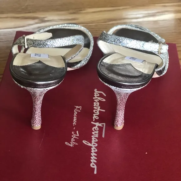 Jimmy Choo Sandals Glitter Shoes