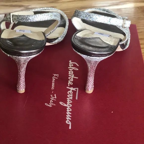 Jimmy Choo Sandals Glitter Shoes