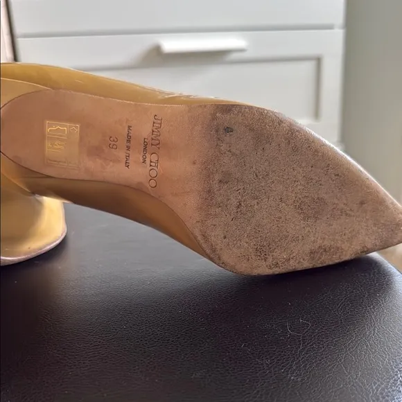 Jimmy Choo Yellow Women's Shoes