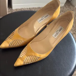 Jimmy Choo Yellow Women's Shoes