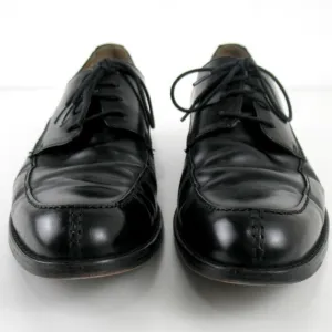 Johnston &amp; Murphy Black Leather Oxford Shoes Sz 9M