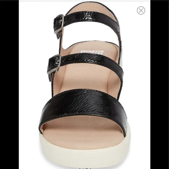 Johnston &amp; Murphy Black woman’s sandals
