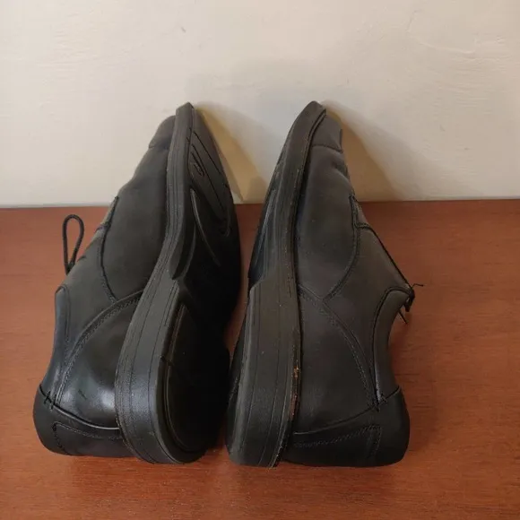 Johnston &amp; Murphy Men's Dress Shoes Size 10 Black Leather Lace Up