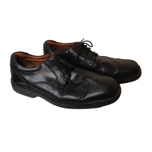 Johnston &amp; Murphy Men's Dress Shoes Size 10 Black Leather Lace Up