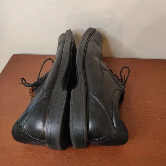 Johnston &amp; Murphy Men's Dress Shoes Size 10 Black Leather Lace Up