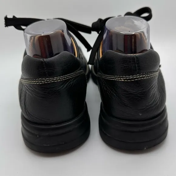 Johnston &amp; Murphy Men’s Schuler Leather Tie Dress Shoes Size 9.5 Black