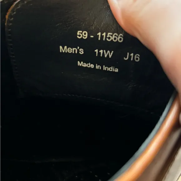Johnston and Murphy Brown Leather Oxford