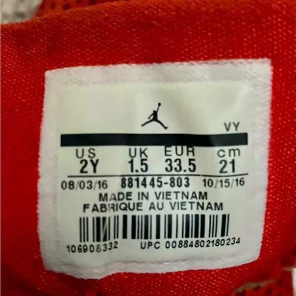 JORDAN B.Fly 'Max Orange'