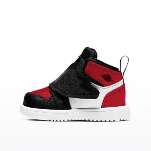 Jordan Nike Sky 1 Toddlers' Shoes Black Varsity Red White BQ7196-016 8C-10C
