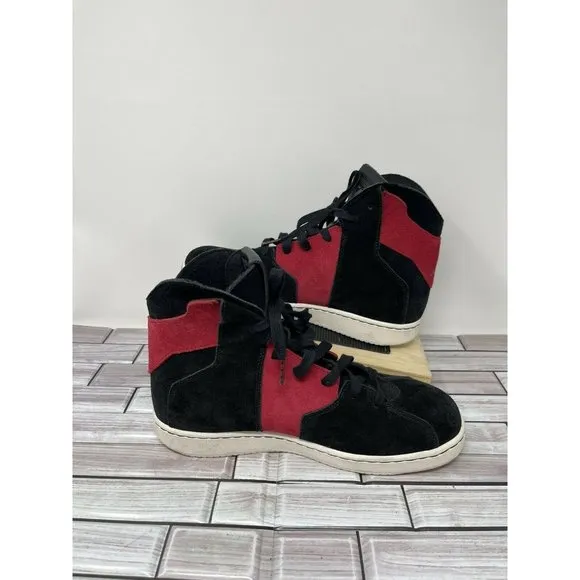Jordan Westbrook 0.2 Banned Mens 854563-001 Black Gym Red Suede Shoes Size 9