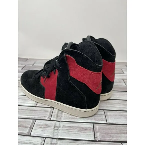 Jordan Westbrook 0.2 Banned Mens 854563-001 Black Gym Red Suede Shoes Size 9