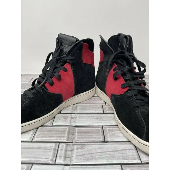 Jordan Westbrook 0.2 Banned Mens 854563-001 Black Gym Red Suede Shoes Size 9