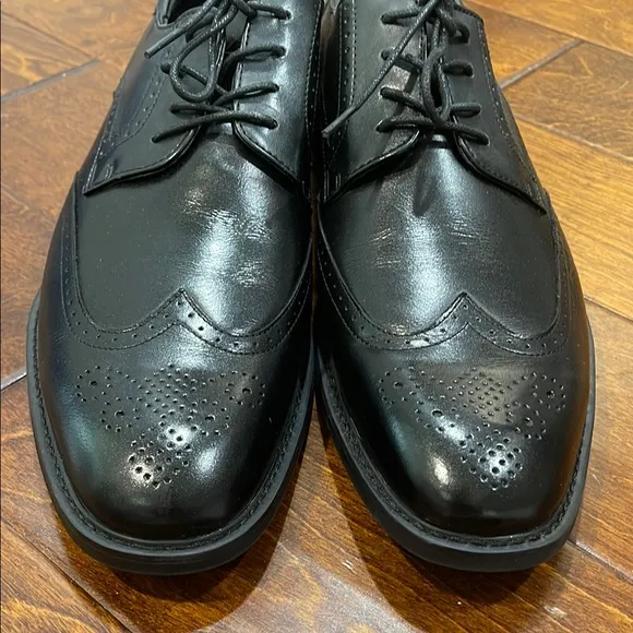 JOSEPH ABBOUD leather oxfords dress shoes Size 13D