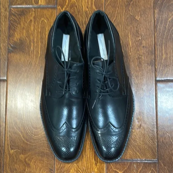 JOSEPH ABBOUD leather oxfords dress shoes Size 13D