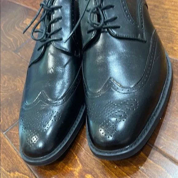 JOSEPH ABBOUD leather oxfords dress shoes Size 13D