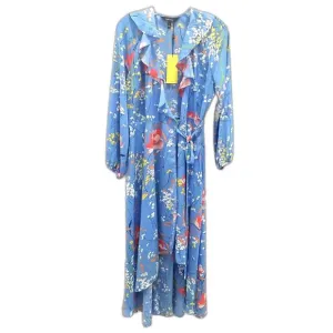Karen Millen Blue Floral Dress - Size 6 - NWT