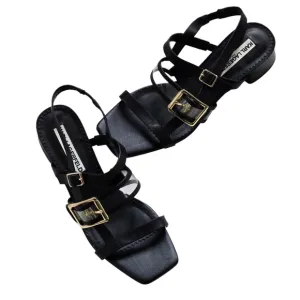 Karl Lagerfeld Maja Slingback Sandal Black Sandal Heels 8.5B