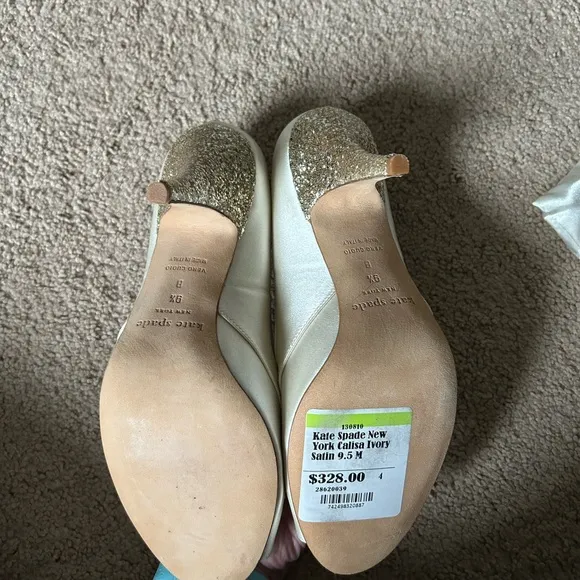 Kate Spade Cream Bow Women's Shoes