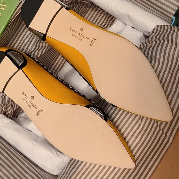 Kate Spade GoGo Taxi Flats