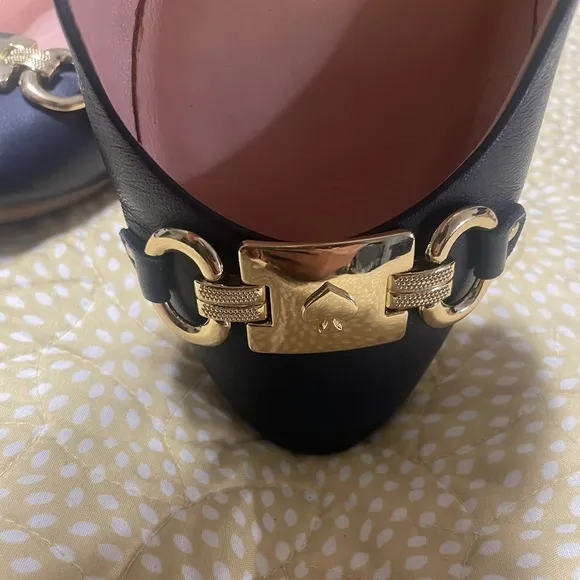 Kate Spade Navy Blue Phoebe Ballet Flats Women’s Size 8.5
