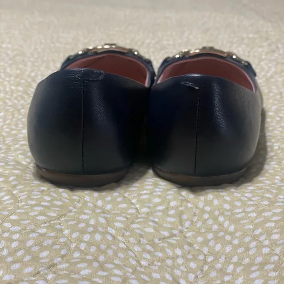 Kate Spade Navy Blue Phoebe Ballet Flats Women’s Size 8.5