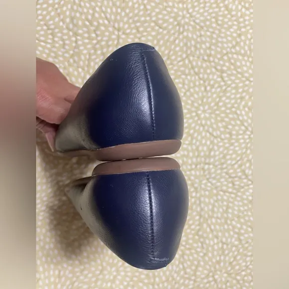 Kate Spade Navy Blue Phoebe Ballet Flats Women’s Size 8.5