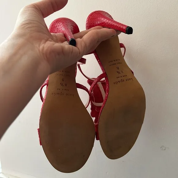 Kate Spade Parrot “Idalou” Sandal Heels (US 8.5)