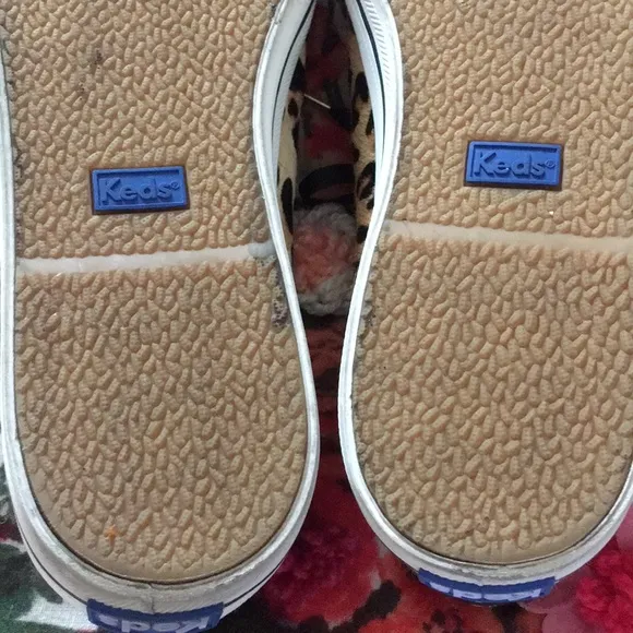 Keds by Kate spade leopard hair tennis shoes