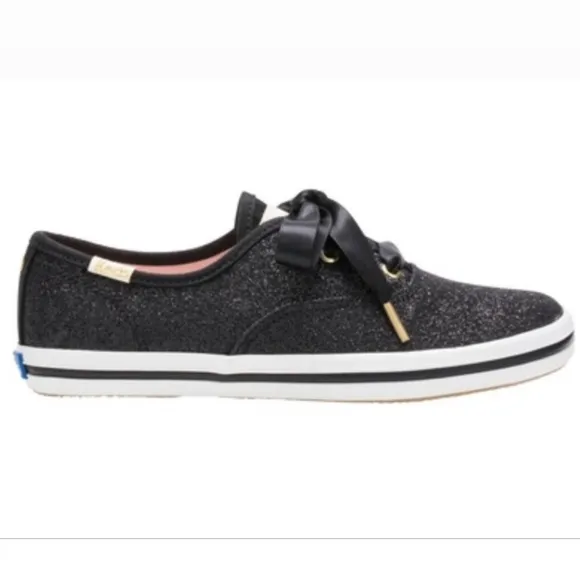 Keds for Kate Spade Girls Champion Glitter Sneaker